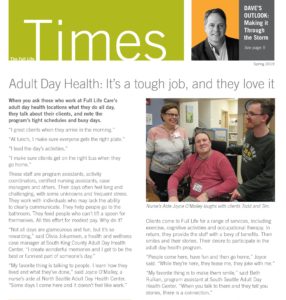 2019 Spring Newsletter Cover