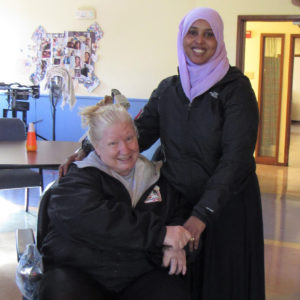 Melanie Beverlin and Nimo